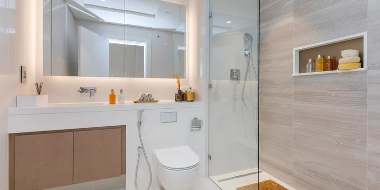 desain kamar mandi minimalis feng shui