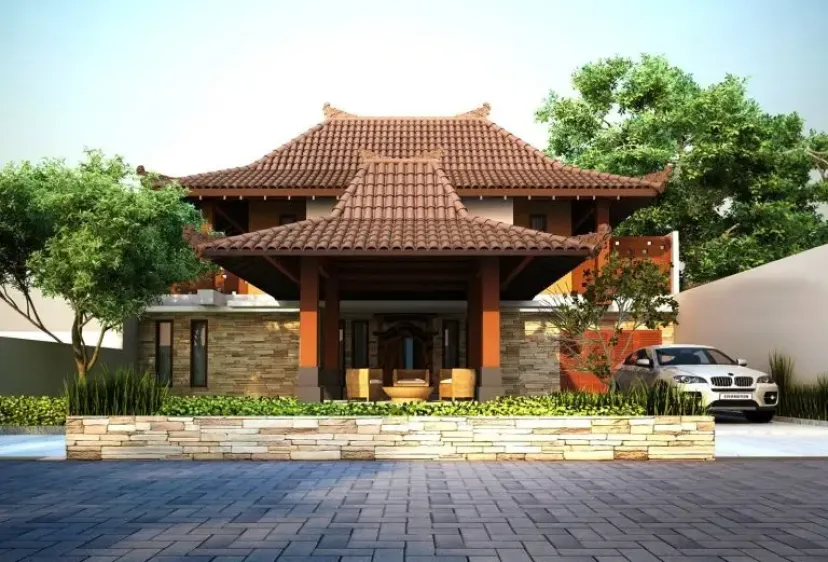 desain rumah tradisional