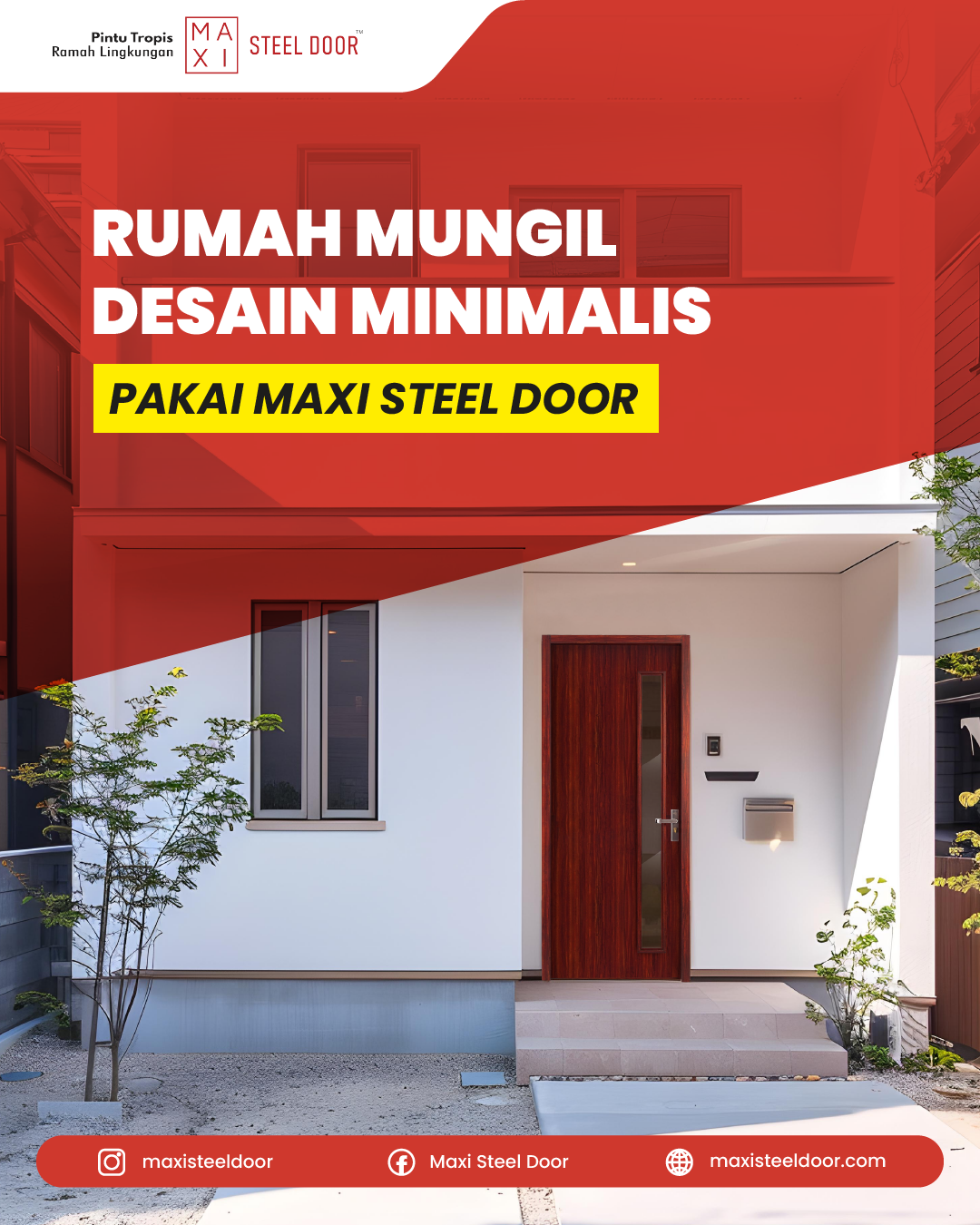 rumah mungil desain minimalis